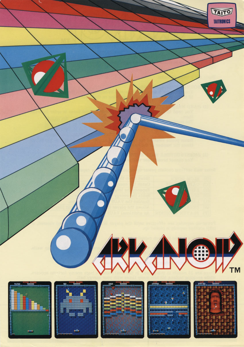 jaquette du jeu vidéo Arkanoid