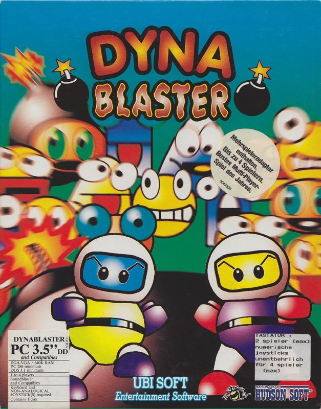 jaquette du jeu vidéo Dyna Blaster