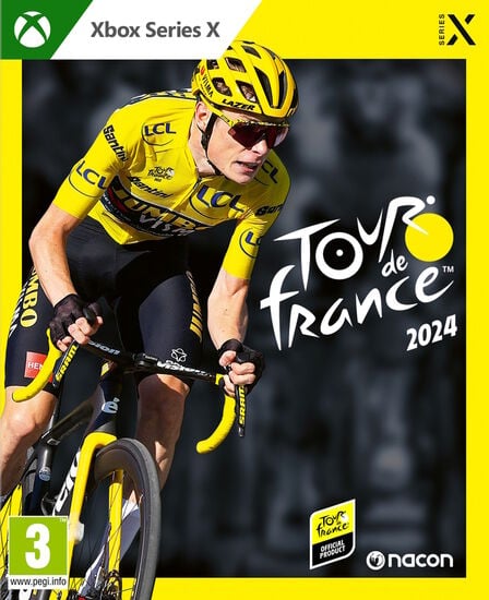 jaquette du jeu vidéo Tour de France 2024