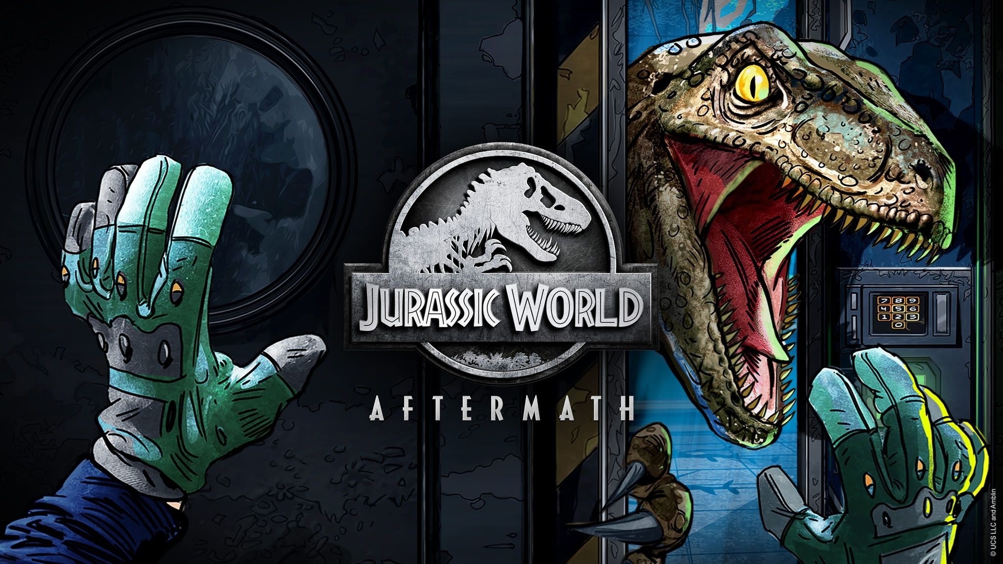 jaquette du jeu vidéo Jurassic World Aftermath