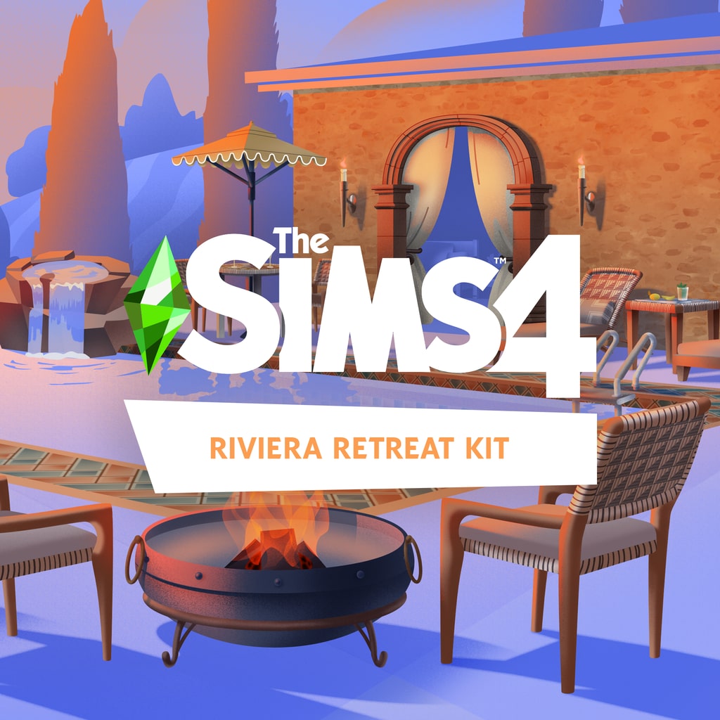 jaquette du jeu vidéo Les Sims 4 : Kit Riviera Italienne