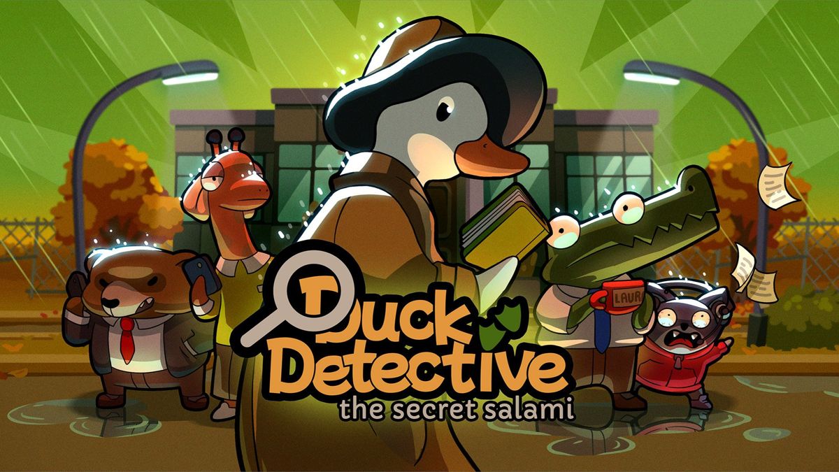 jaquette du jeu vidéo Duck Detective: The Secret Salami