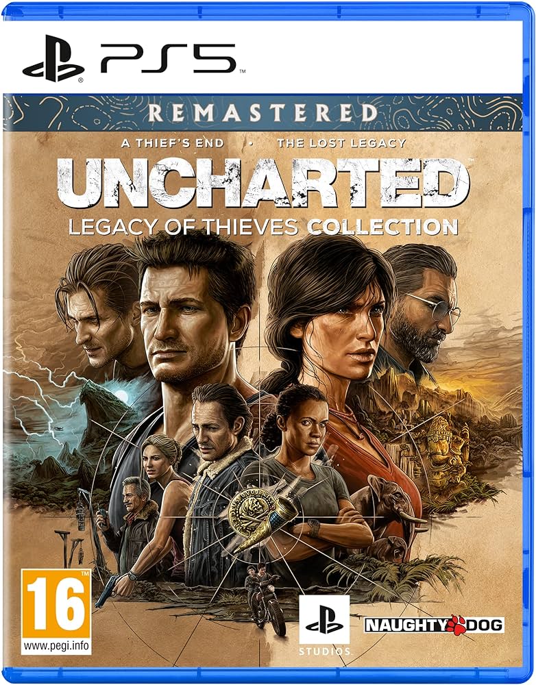 jaquette du jeu vidéo Uncharted: The Lost Legacy