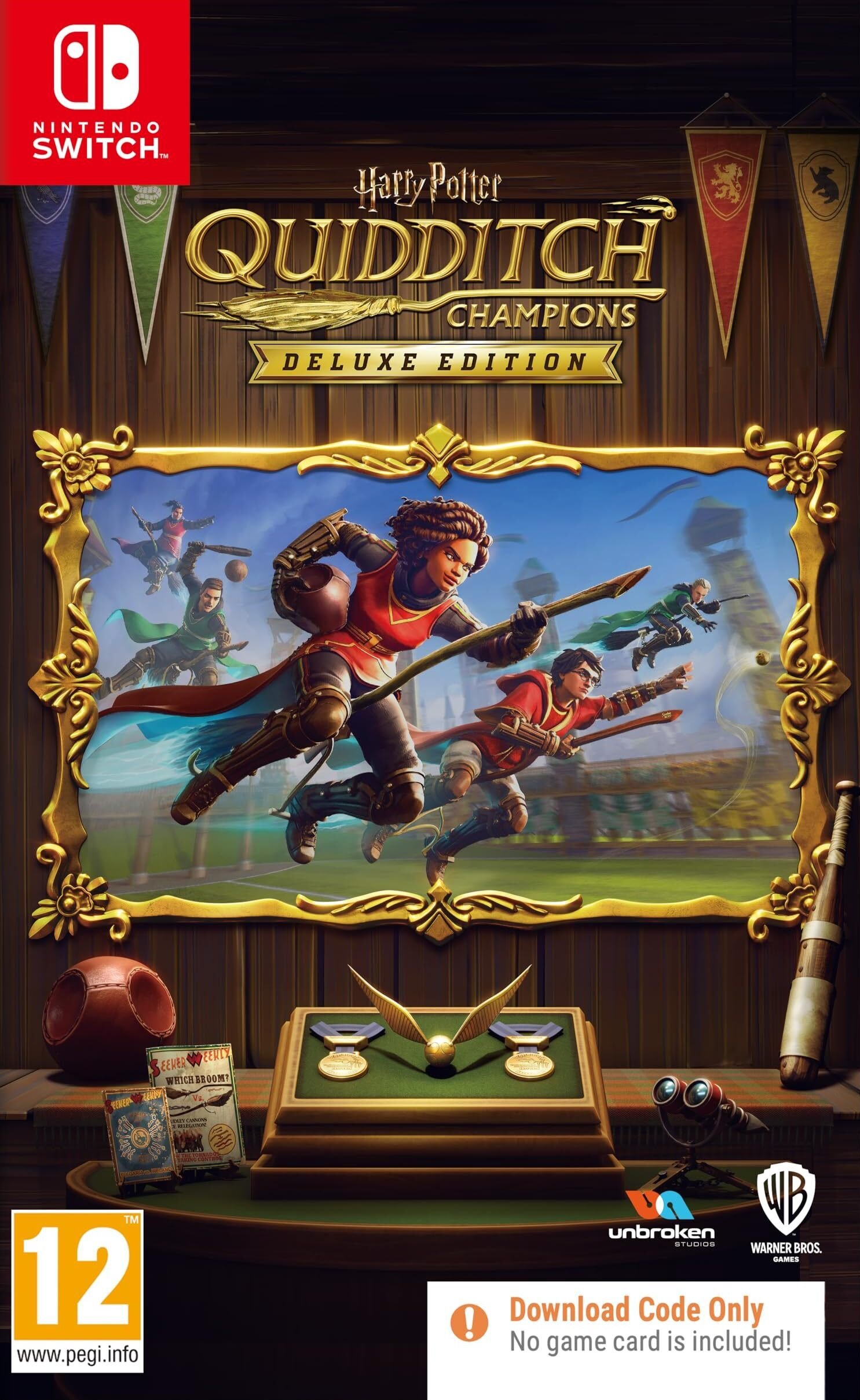 jaquette du jeu vidéo Harry Potter : Champions de Quidditch