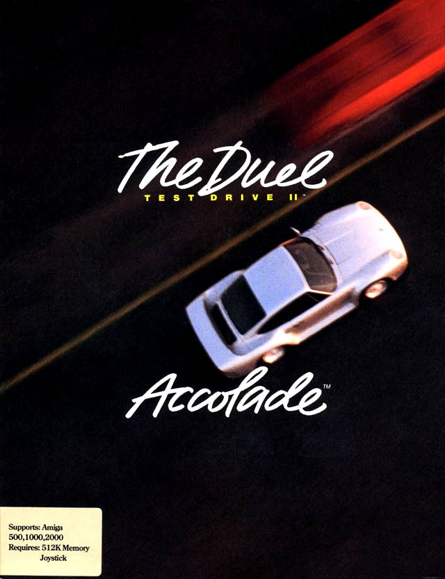 jaquette du jeu vidéo Test Drive II, The Duel