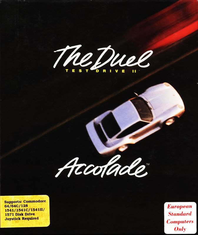 jaquette du jeu vidéo Test Drive II, The Duel