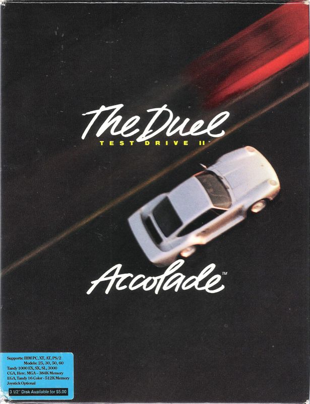 jaquette du jeu vidéo Test Drive II, The Duel