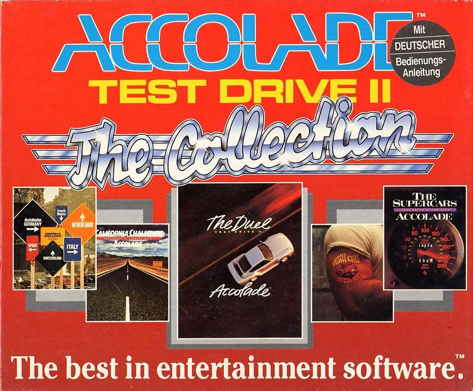 jaquette du jeu vidéo Test Drive II: The Collection