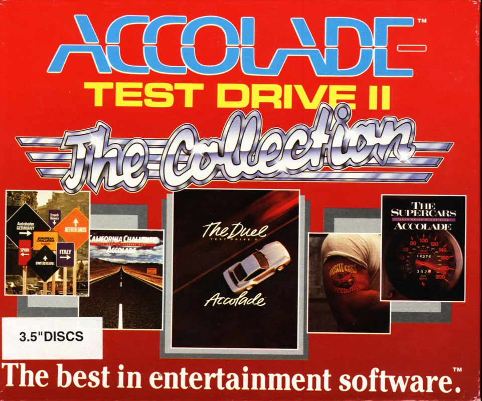 jaquette du jeu vidéo Test Drive II: The Collection