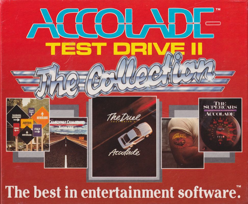 jaquette du jeu vidéo Test Drive II: The Collection