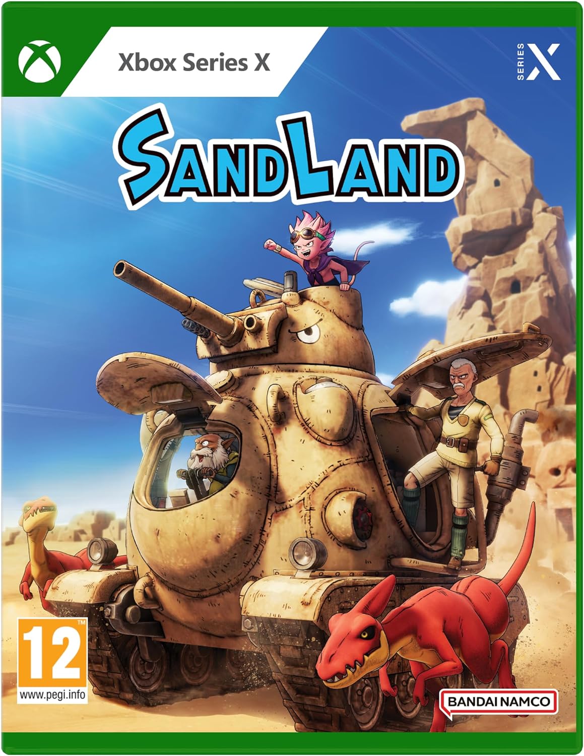 jaquette du jeu vidéo SAND LAND