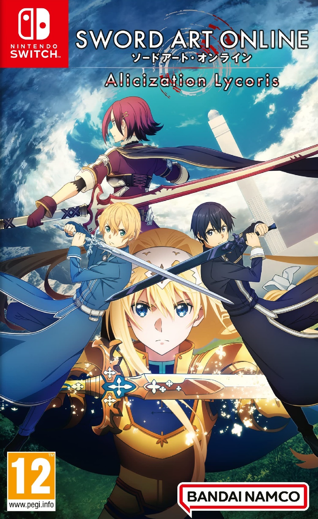 jaquette du jeu vidéo Sword Art Online: Alicization Lycoris