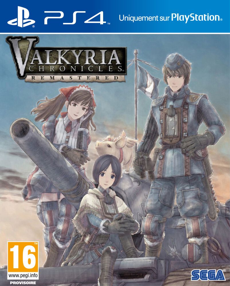 jaquette du jeu vidéo Valkyria Chronicles