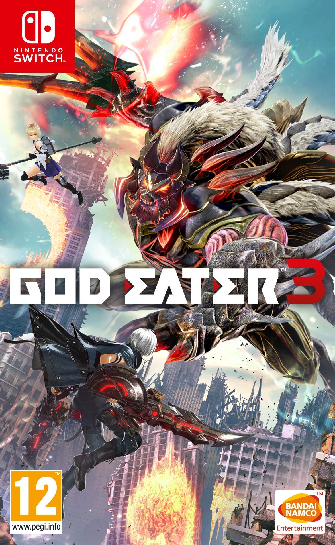 jaquette du jeu vidéo God Eater 3