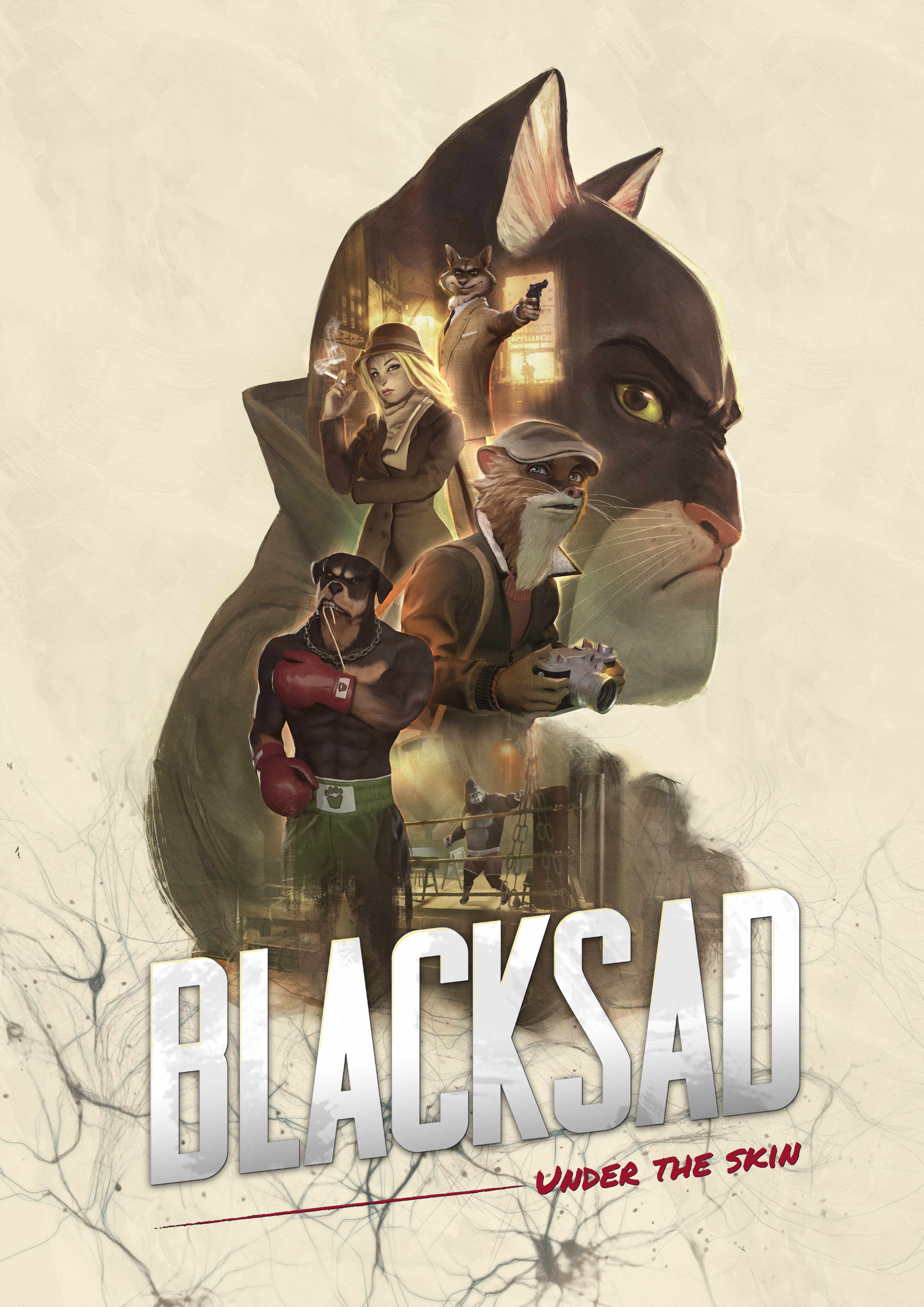 jaquette du jeu vidéo Blacksad: Under the Skin