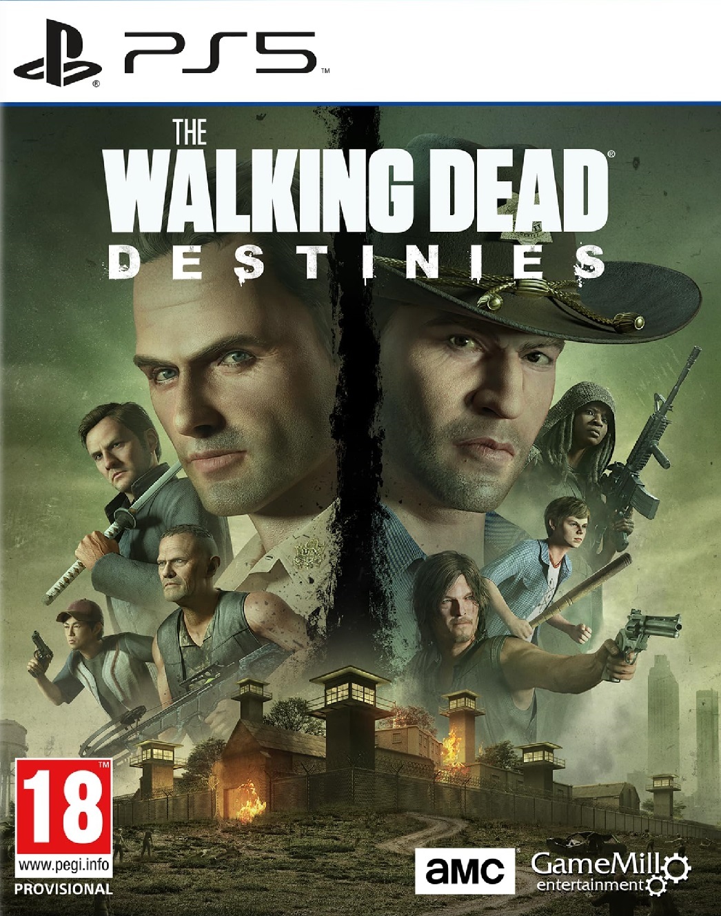 jaquette du jeu vidéo The Walking Dead: Destinies