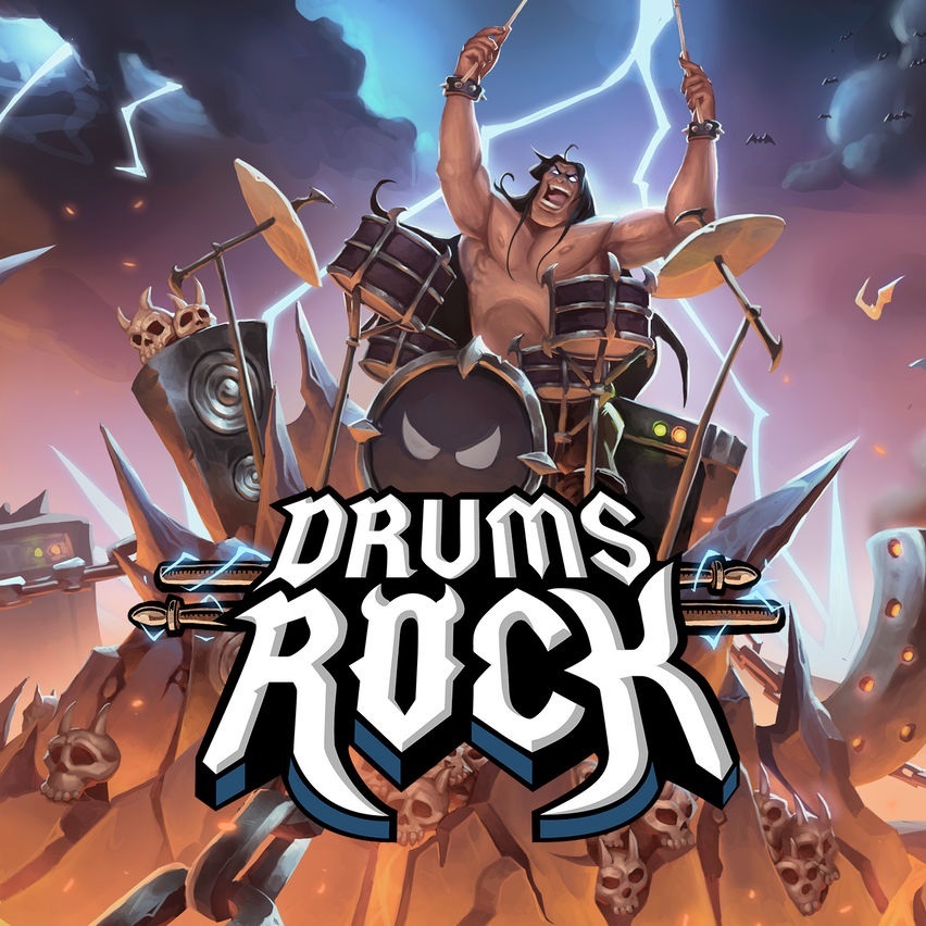 jaquette du jeu vidéo Drums Rock