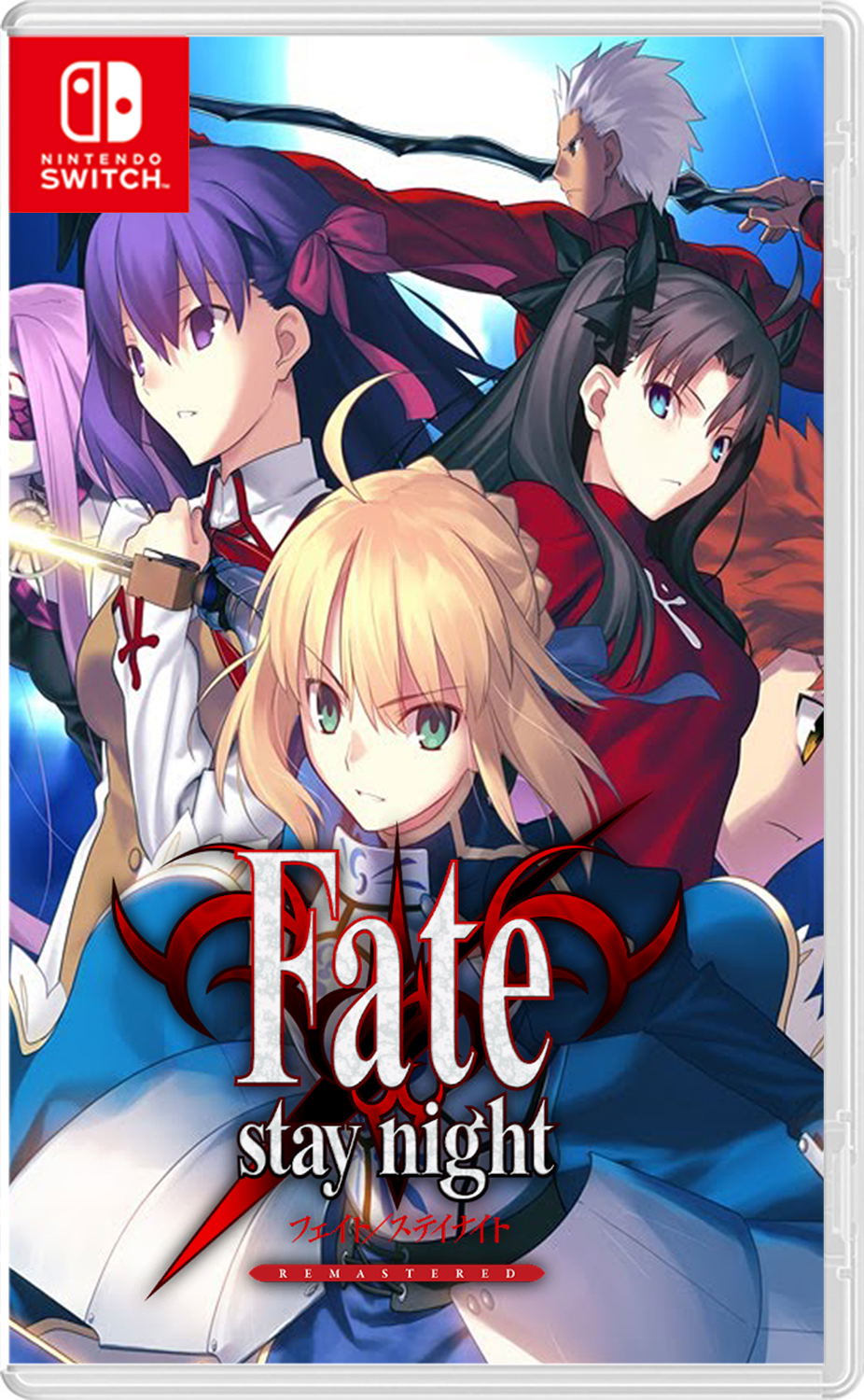 jaquette du jeu vidéo Fate/stay night REMASTERED