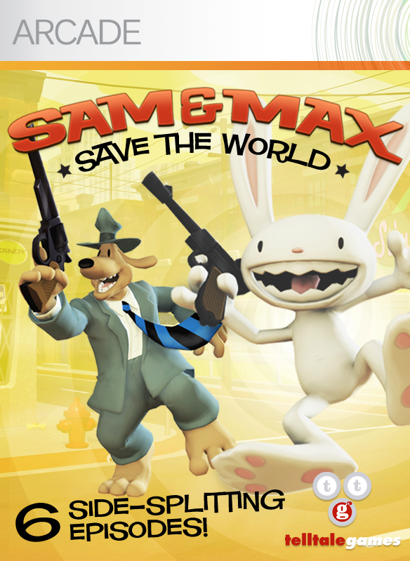 jaquette du jeu vidéo Sam and Max : Sauvez le monde