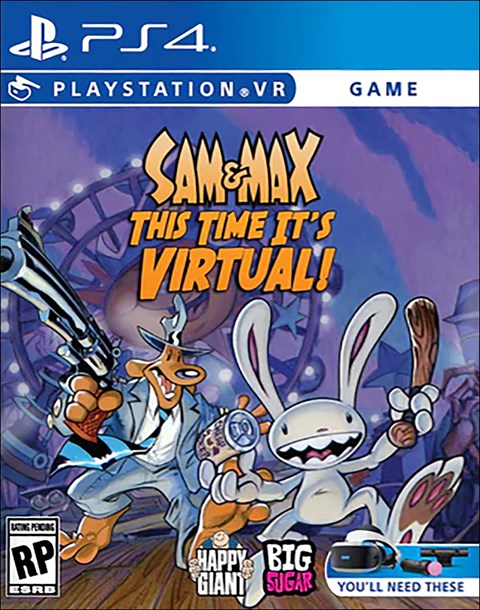 jaquette du jeu vidéo Sam & Max: This Time It's Virtual!