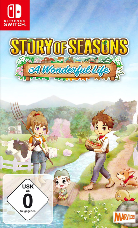 jaquette du jeu vidéo Story Of Seasons: A Wonderful Life