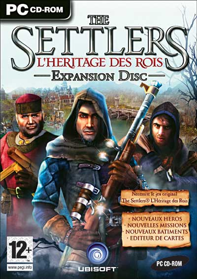 jaquette du jeu vidéo The Settlers : L'Héritage des Rois - Expansion Pack