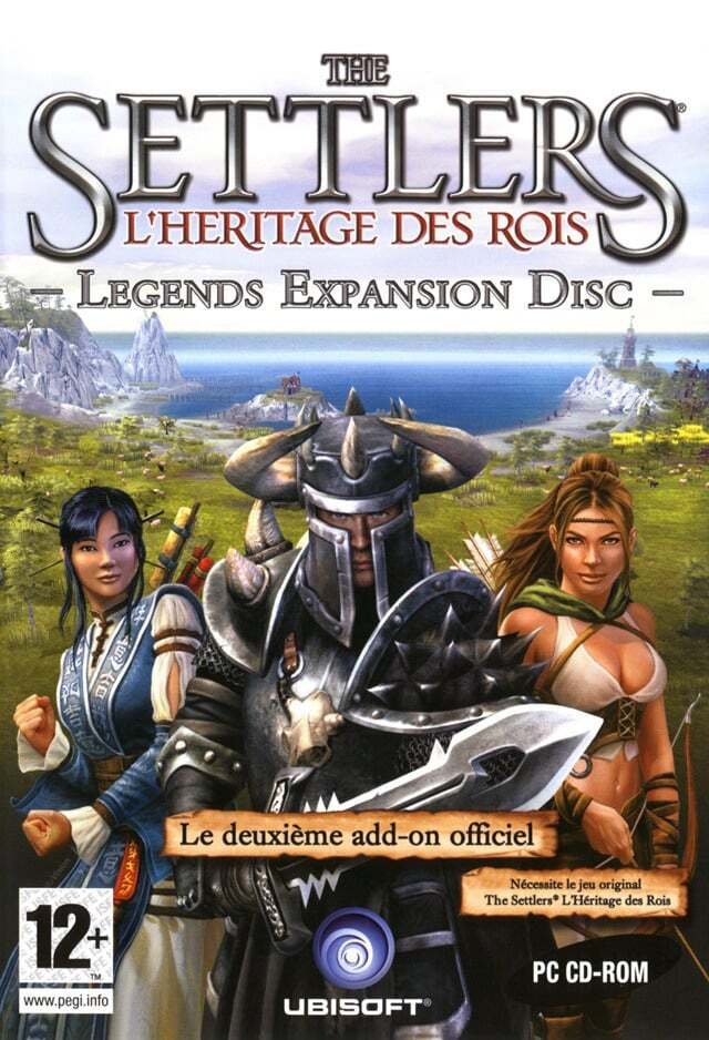 jaquette du jeu vidéo The Settlers : L'héritage des Rois - Legends Expansion Disc