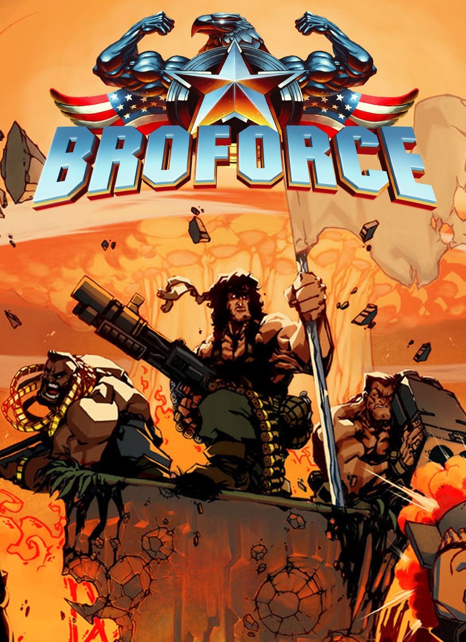 jaquette du jeu vidéo BroForce