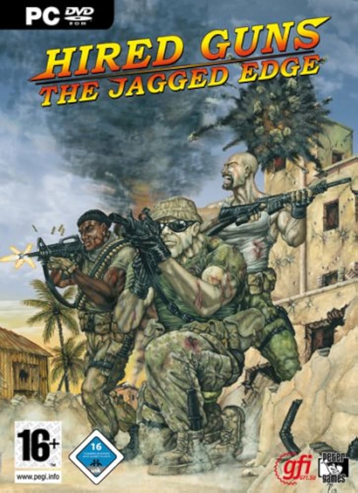 jaquette du jeu vidéo Hired Guns: The Jagged Edge