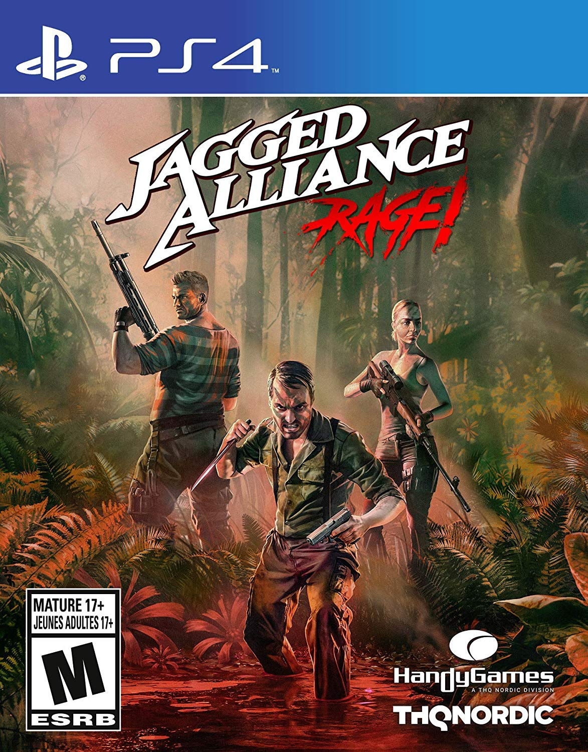 jaquette du jeu vidéo Jagged Alliance: Rage!