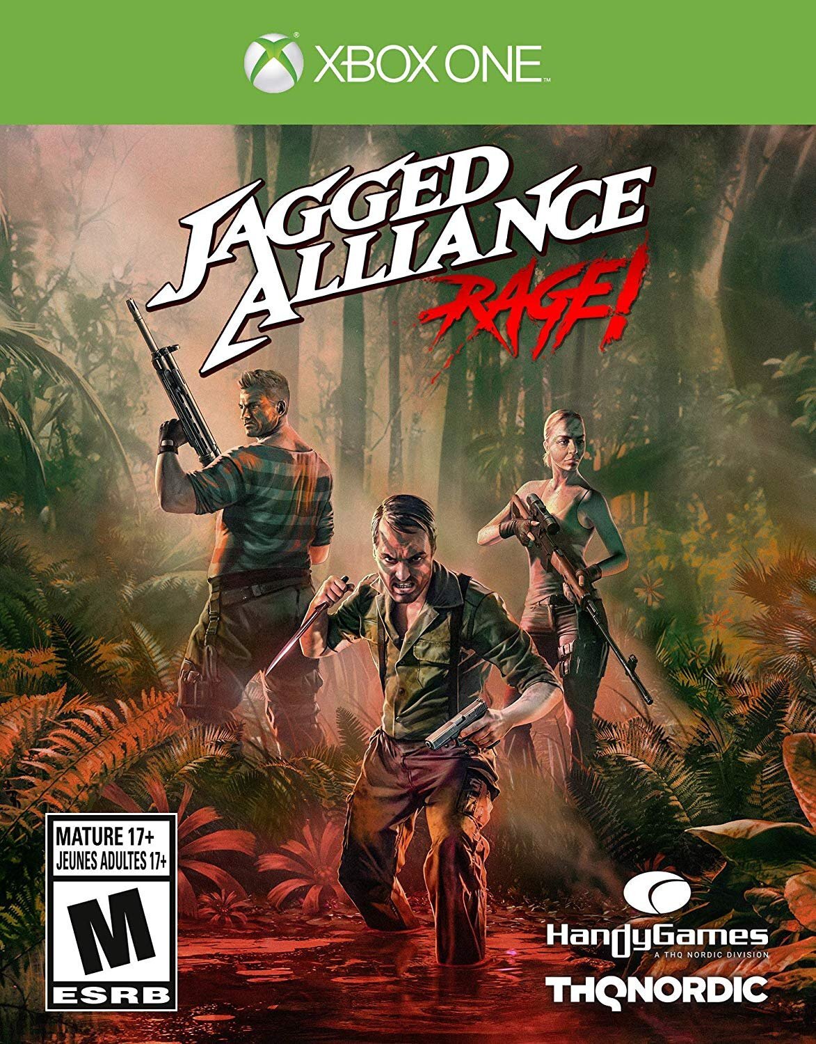 jaquette du jeu vidéo Jagged Alliance: Rage!