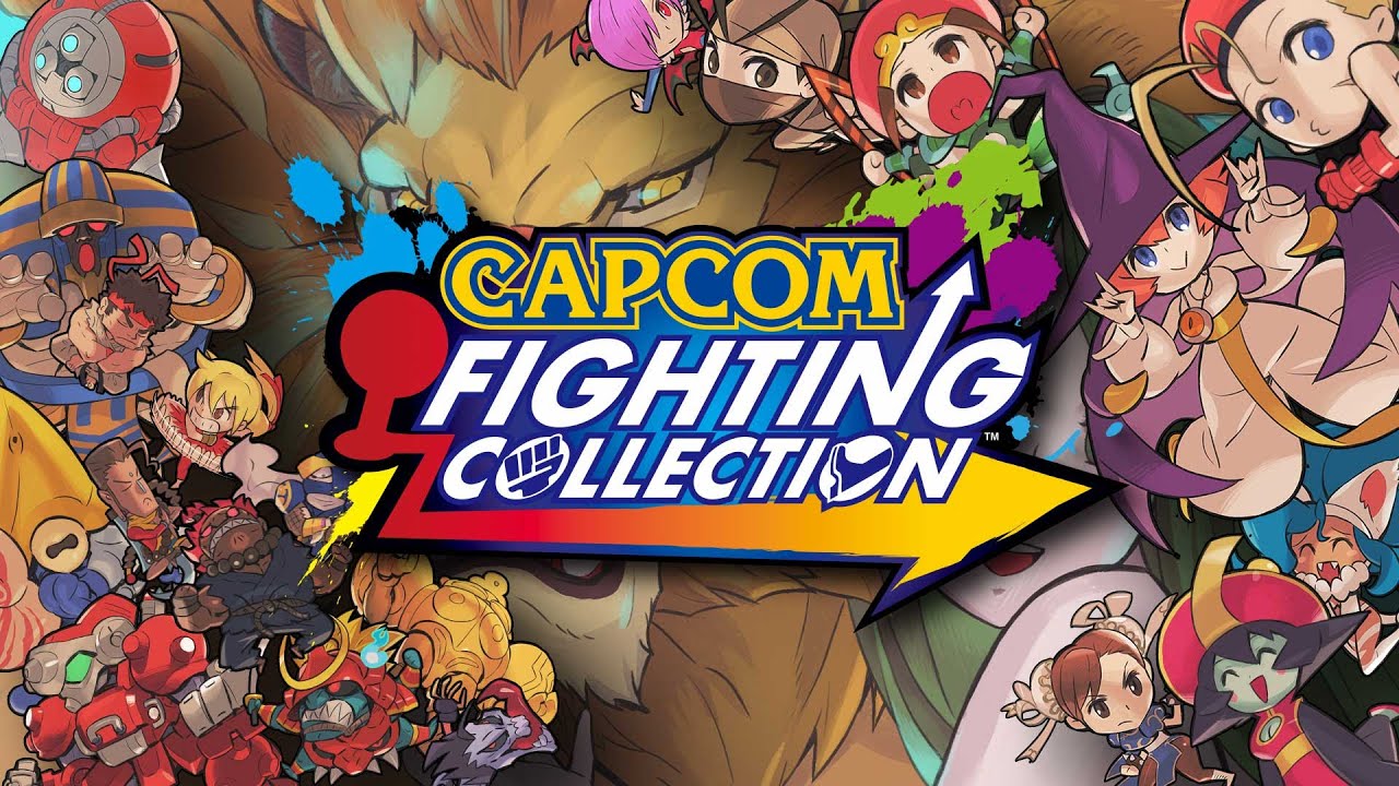 jaquette du jeu vidéo Capcom Fighting Collection