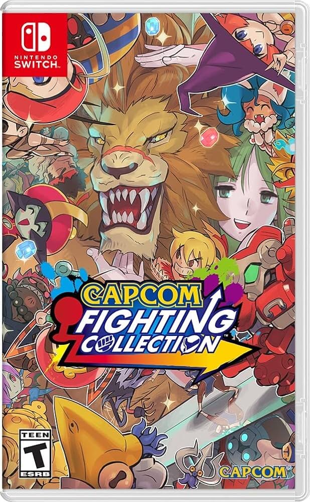 jaquette du jeu vidéo Capcom Fighting Collection