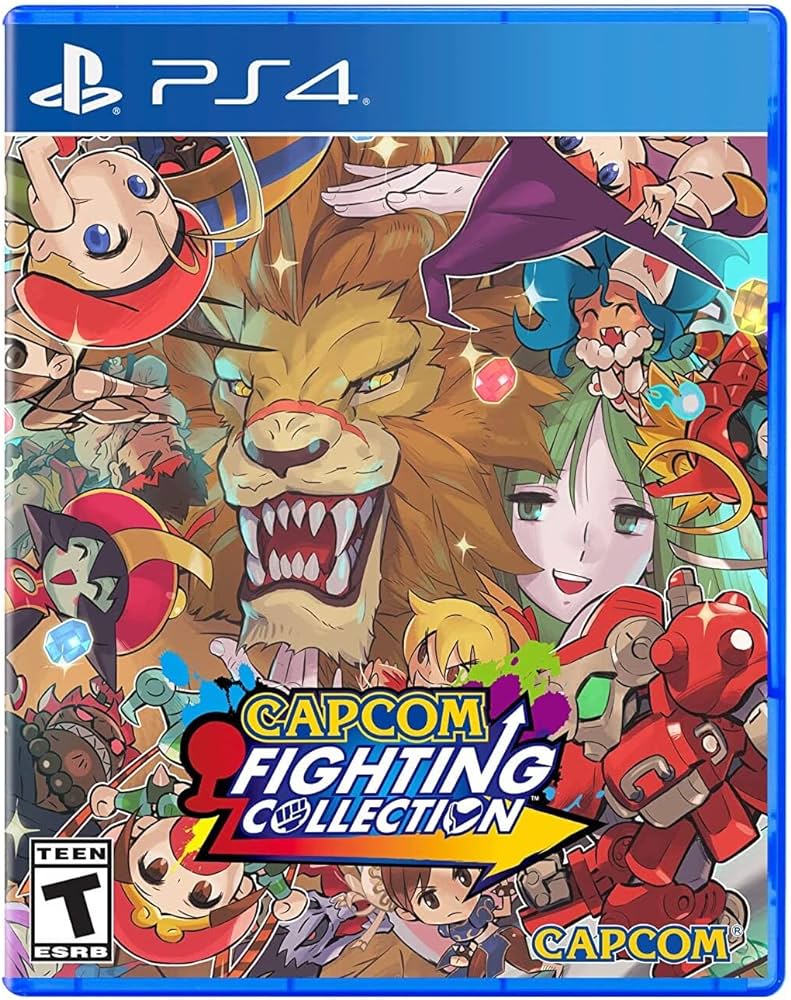 jaquette du jeu vidéo Capcom Fighting Collection