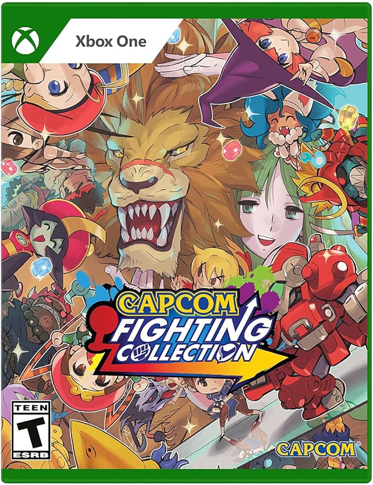 jaquette du jeu vidéo Capcom Fighting Collection