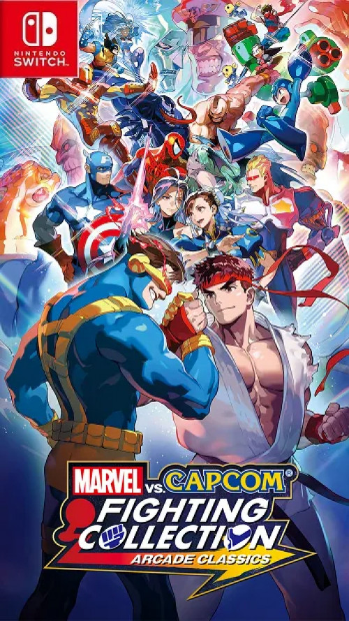 jaquette du jeu vidéo Marvel vs. Capcom Fighting Collection: Arcade Classics