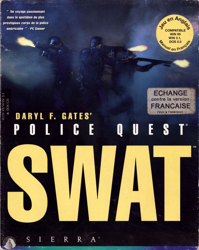 jaquette du jeu vidéo Daryl F. Gates' Police Quest: SWAT