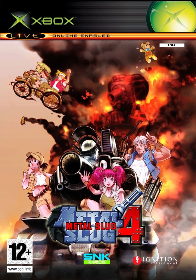 jaquette du jeu vidéo Metal Slug 4