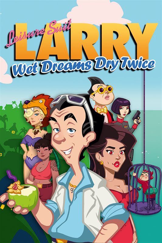 jaquette du jeu vidéo Leisure Suit Larry: Wet Dreams Dry Twice