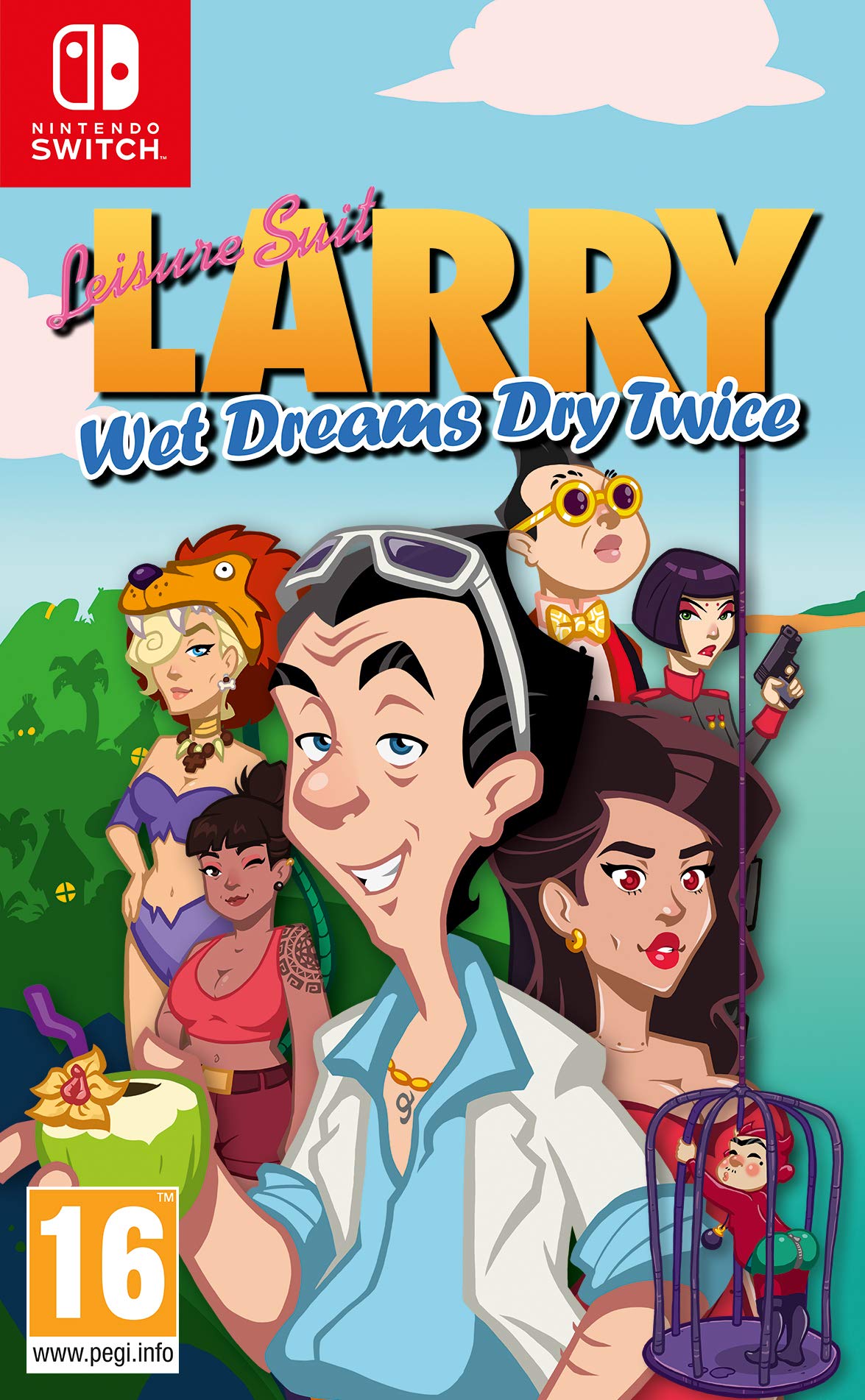 jaquette du jeu vidéo Leisure Suit Larry: Wet Dreams Dry Twice