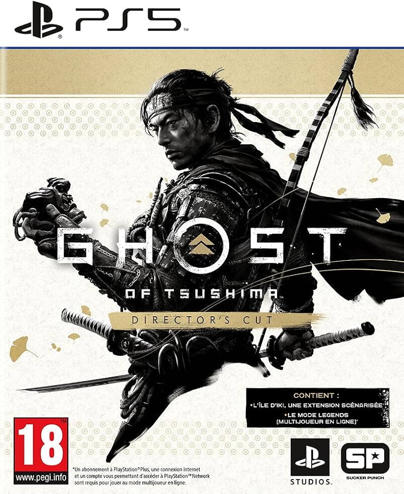 jaquette du jeu vidéo Ghost of Tsushima