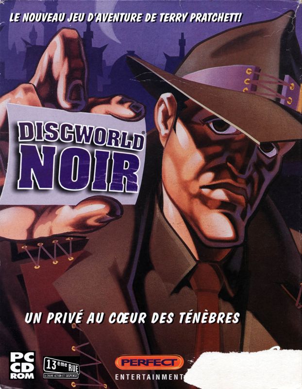 jaquette du jeu vidéo Discworld Noir