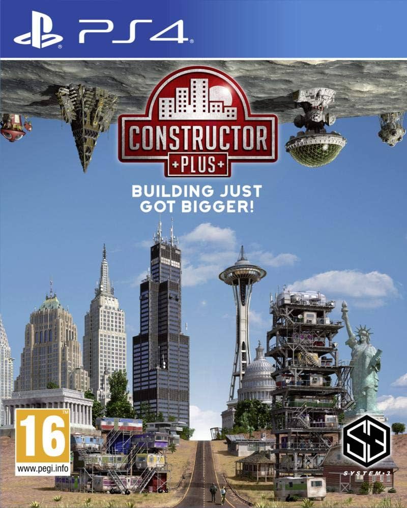 jaquette du jeu vidéo Constructor Plus