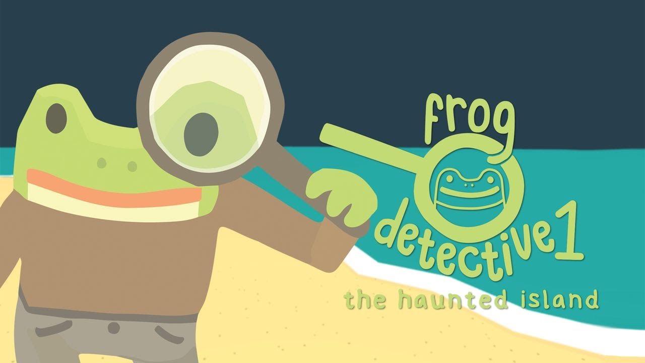 jaquette du jeu vidéo The Haunted Island, a Frog Detective Game