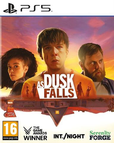 jaquette du jeu vidéo As Dusk Falls