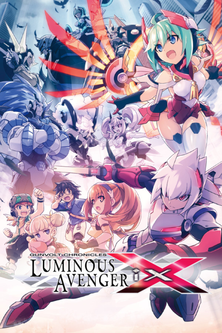 jaquette du jeu vidéo Gunvolt Chronicles : Luminous Avenger iX