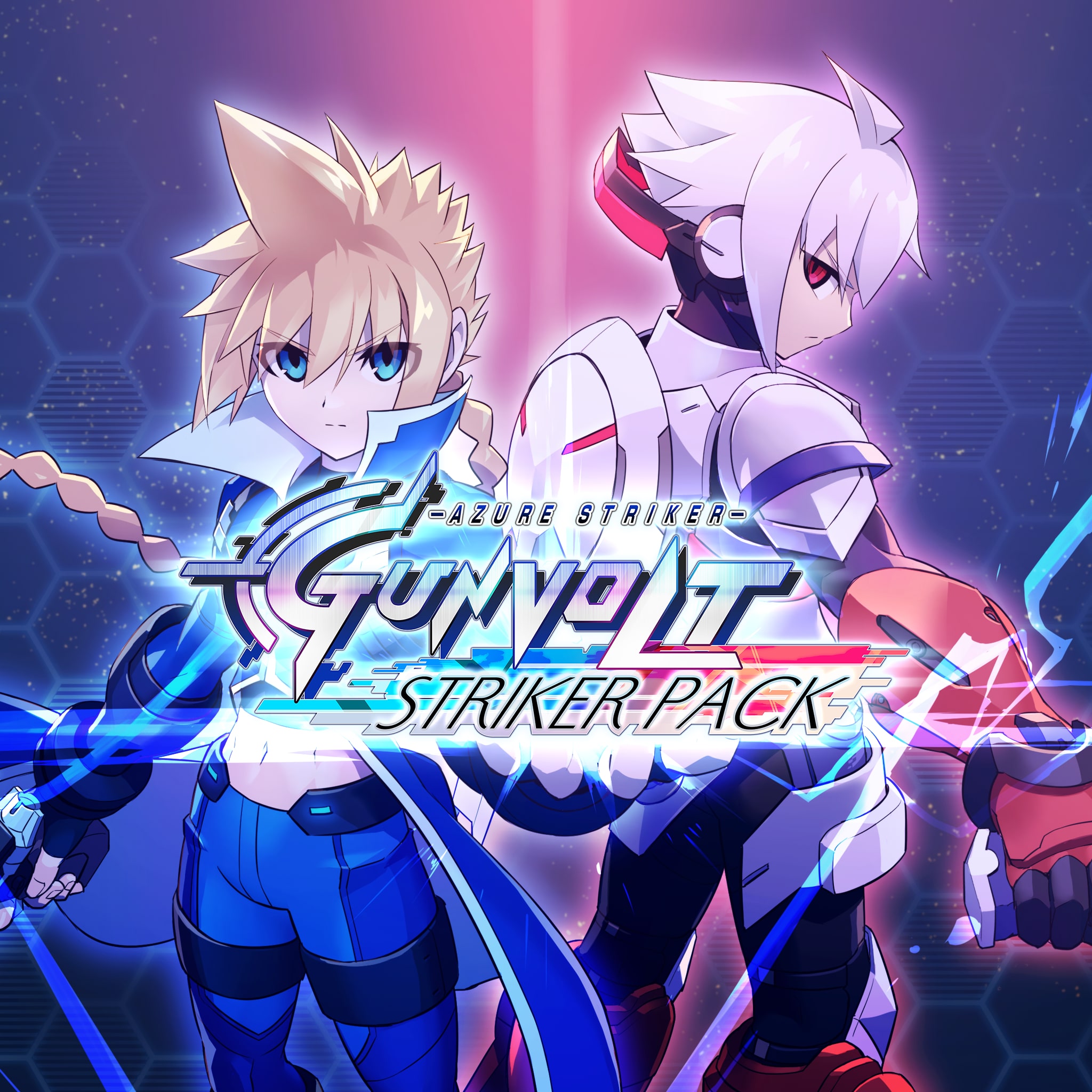 jaquette du jeu vidéo Azure Striker Gunvolt: Striker Pack