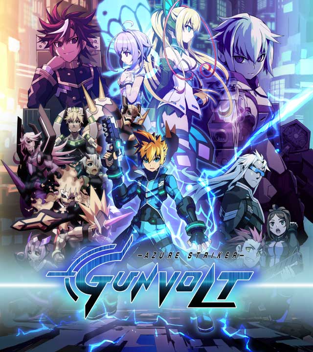 jaquette du jeu vidéo Azure Striker Gunvolt