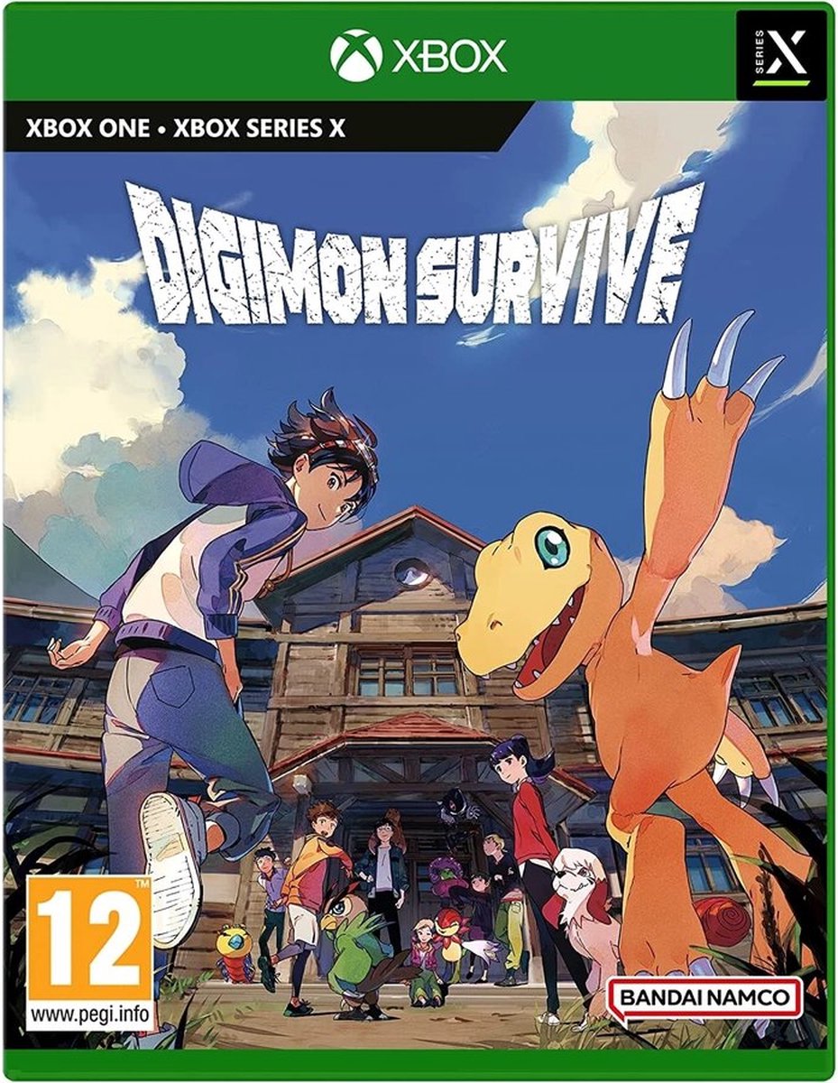 jaquette du jeu vidéo Digimon Survive