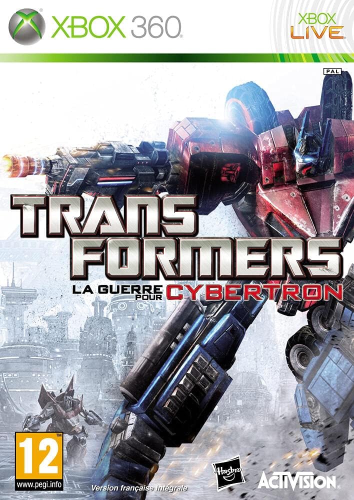 jaquette du jeu vidéo Transformers : La Guerre pour Cybertron